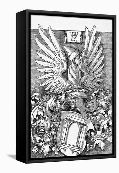 'Armorial Bearings of the Durer Family', 1523, (1906)-Albrecht Durer-Framed Premier Image Canvas