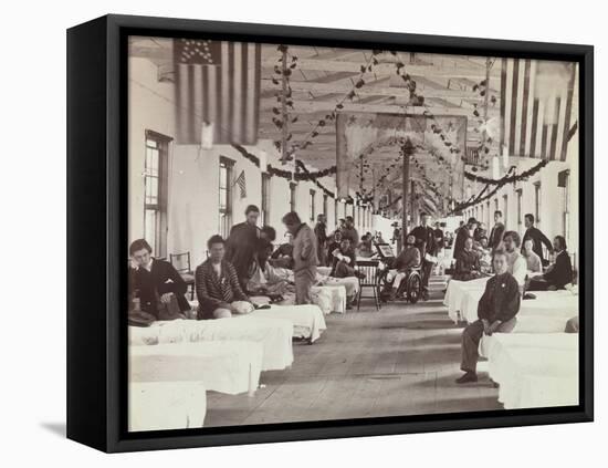 Armory Square Hospital, Washington, 1863-65-American School-Framed Premier Image Canvas