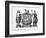 Arms of the Foundling Hospital by William Hogarth-William Hogarth-Framed Giclee Print