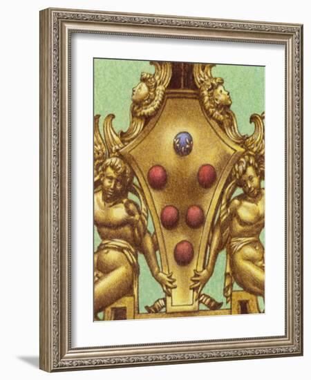 Arms of the Medici Family-Pat Nicolle-Framed Giclee Print