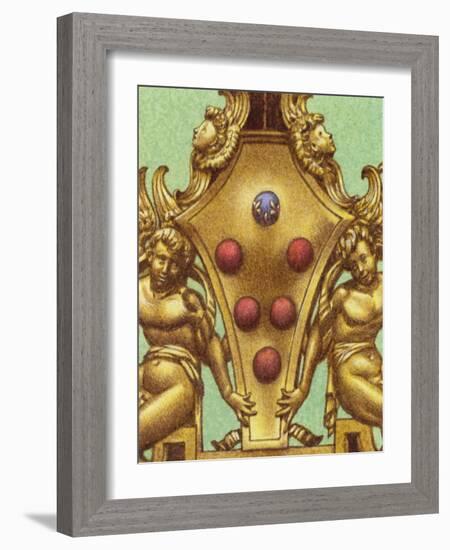 Arms of the Medici Family-Pat Nicolle-Framed Giclee Print