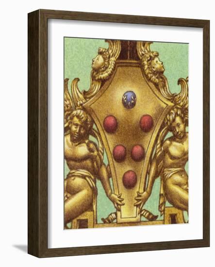 Arms of the Medici Family-Pat Nicolle-Framed Giclee Print