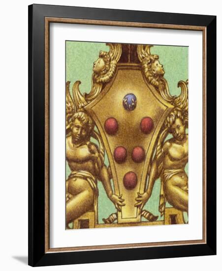 Arms of the Medici Family-Pat Nicolle-Framed Giclee Print