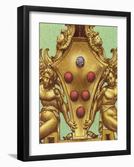 Arms of the Medici Family-Pat Nicolle-Framed Giclee Print