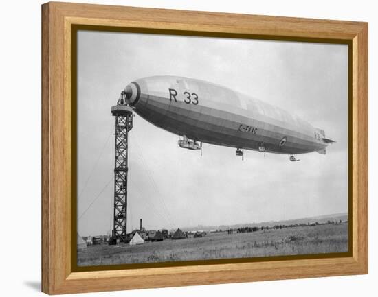 Armstrong Whitworth R33 Airship G-Faag, 1925-null-Framed Premier Image Canvas