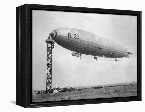 Armstrong Whitworth R33 Airship G-Faag, 1925-null-Framed Premier Image Canvas