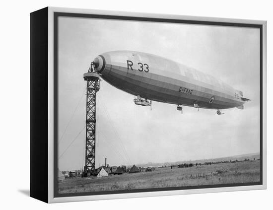 Armstrong Whitworth R33 Airship G-Faag, 1925-null-Framed Premier Image Canvas