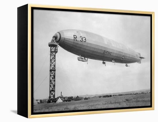 Armstrong Whitworth R33 Airship G-Faag, 1925-null-Framed Premier Image Canvas