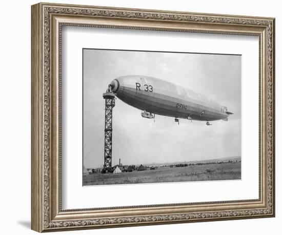 Armstrong Whitworth R33 Airship G-Faag, 1925-null-Framed Photographic Print