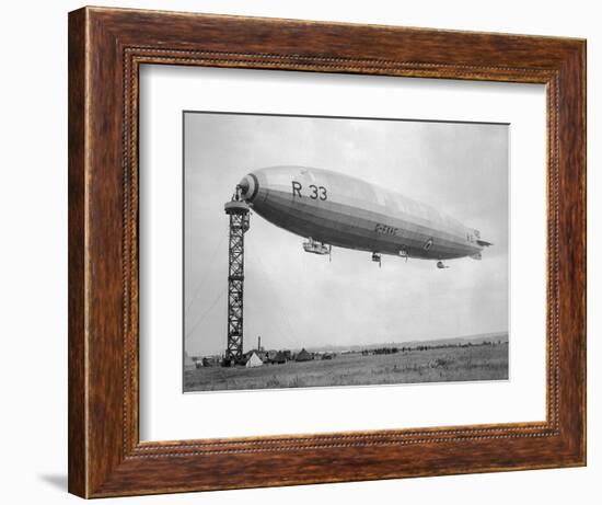 Armstrong Whitworth R33 Airship G-Faag, 1925-null-Framed Photographic Print