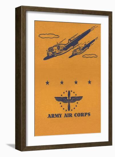 Army Air Corps-null-Framed Art Print