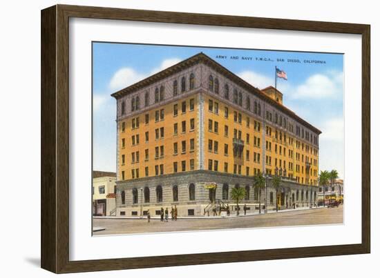 Army and Navy YMCA, Broadway-null-Framed Art Print