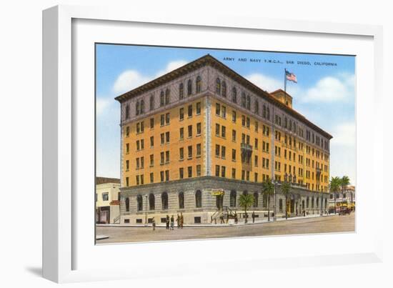 Army and Navy YMCA, Broadway-null-Framed Art Print