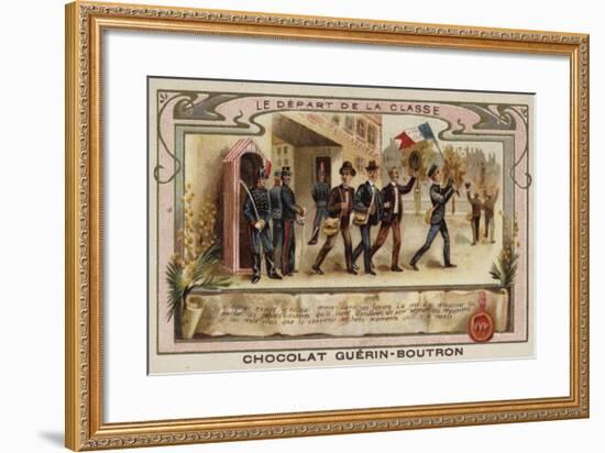 Army Cadets Leaving to Join their Regiment after Graduating from the Academy-null-Framed Giclee Print