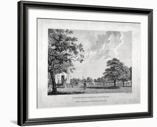 Army Camp in Hyde Park, London, 1780-Francis Chesham-Framed Giclee Print