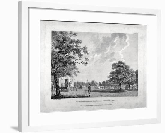 Army Camp in Hyde Park, London, 1780-Francis Chesham-Framed Giclee Print