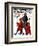 "Army March" or "Grand Reception" Saturday Evening Post Cover, November 8,1924-Norman Rockwell-Framed Giclee Print