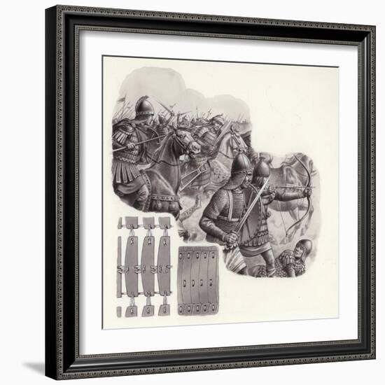 Army of the Khalif of Persia in the Middle Ages-Pat Nicolle-Framed Giclee Print