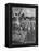 Army Recruits Doing Calisthenics-Myron Davis-Framed Premier Image Canvas