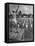 Army Recruits Doing Calisthenics-Myron Davis-Framed Premier Image Canvas