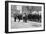 Army Reserve Men at Musketry Drill at the Tower of London, 1896-W Gregory-Framed Giclee Print