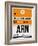 ARN Stockholm Luggage Tag I-NaxArt-Framed Art Print