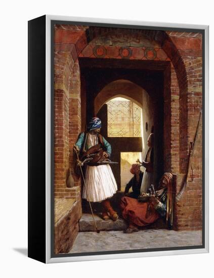 Arnaut Bodyguards in Cairo, 1861-Jean Leon Gerome-Framed Premier Image Canvas