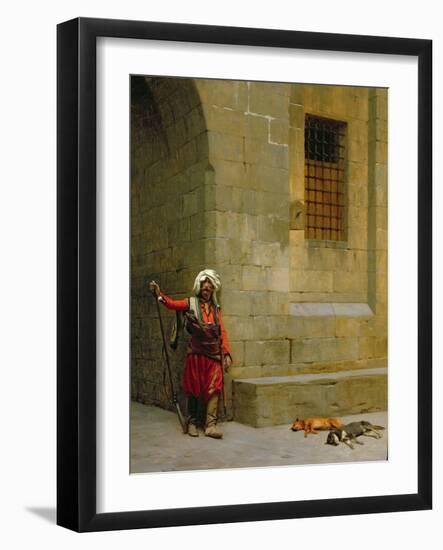 Arnaut Et Chiens, c.1879-Jean Leon Gerome-Framed Giclee Print