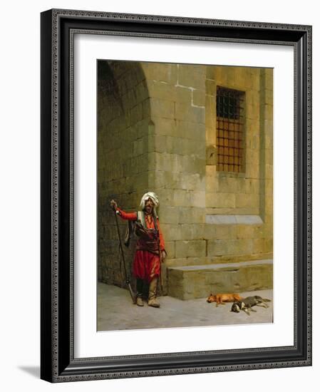 Arnaut Et Chiens, c.1879-Jean Leon Gerome-Framed Giclee Print