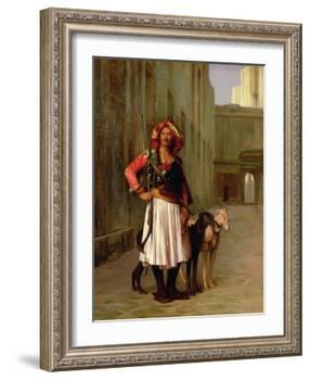 Arnaut of Cairo, 1871-Jean Leon Gerome-Framed Giclee Print