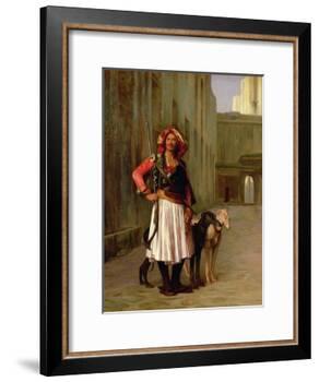 Arnaut of Cairo, 1871-Jean Leon Gerome-Framed Giclee Print