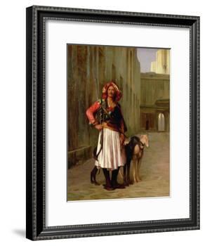 Arnaut of Cairo, 1871-Jean Leon Gerome-Framed Giclee Print