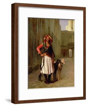 Arnaut of Cairo, 1871-Jean Leon Gerome-Framed Giclee Print