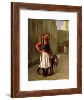 Arnaut of Cairo, 1871-Jean Leon Gerome-Framed Giclee Print
