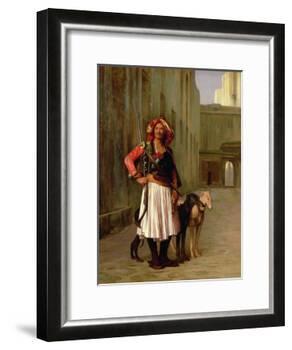 Arnaut of Cairo, 1871-Jean Leon Gerome-Framed Giclee Print