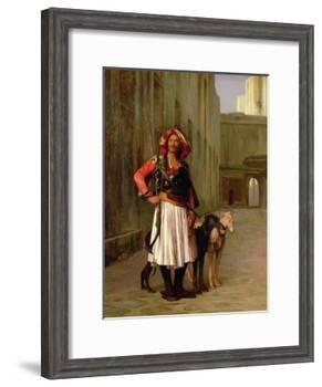Arnaut of Cairo, 1871-Jean Leon Gerome-Framed Giclee Print