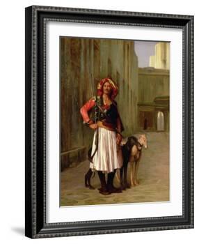 Arnaut of Cairo, 1871-Jean Leon Gerome-Framed Giclee Print
