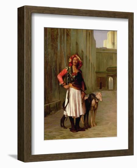 Arnaut of Cairo, 1871-Jean Leon Gerome-Framed Giclee Print