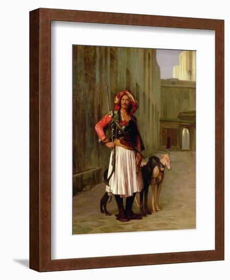 Arnaut of Cairo, 1871-Jean Leon Gerome-Framed Giclee Print