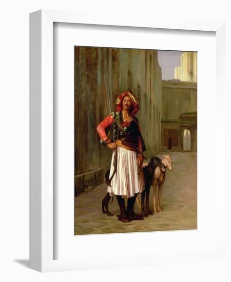 Arnaut of Cairo, 1871-Jean Leon Gerome-Framed Giclee Print