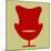 Arne Jacobsen Egg Chair I-Anita Nilsson-Mounted Art Print