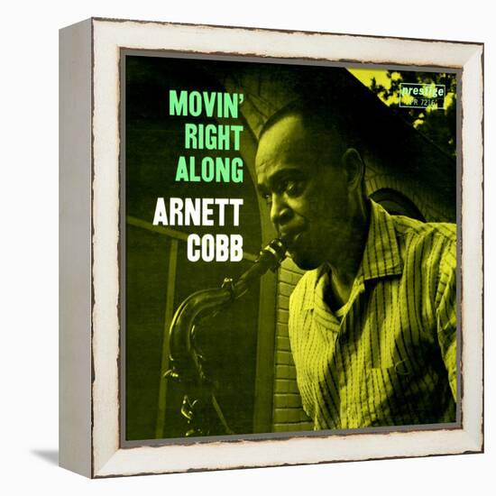 Arnett Cobb - Movin' Right Along-null-Framed Stretched Canvas