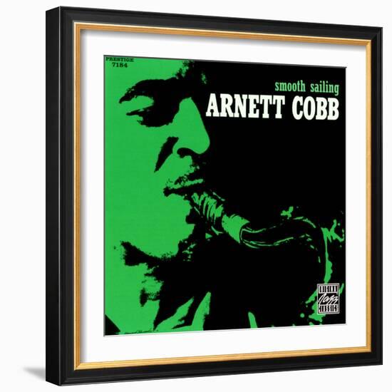 Arnett Cobb - Smooth Sailing-null-Framed Art Print