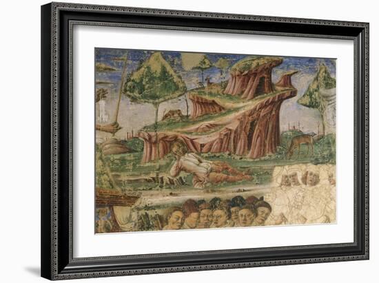 Arno at St Nicholas Weir Bridge-Gaspar van Wittel-Framed Giclee Print