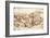 Arno Landscape, 5th August, 1473-Leonardo da Vinci-Framed Giclee Print