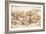 Arno Landscape, 5th August, 1473-Leonardo da Vinci-Framed Giclee Print