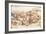 Arno Landscape, 5th August, 1473-Leonardo da Vinci-Framed Giclee Print