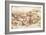 Arno Landscape, 5th August, 1473-Leonardo da Vinci-Framed Giclee Print