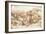 Arno Landscape, 5th August, 1473-Leonardo da Vinci-Framed Giclee Print