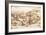 Arno Landscape, 5th August, 1473-Leonardo da Vinci-Framed Giclee Print